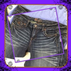 KUT FROM THE KLOTH WOMENS FLAP POCKET DENIM CAPRIS  6